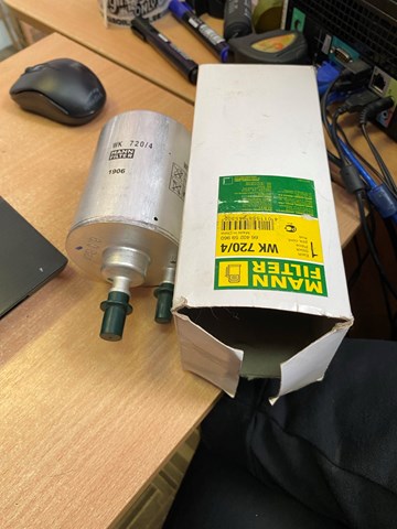 Фільтр тонкого очищення палива WK7204 MANN