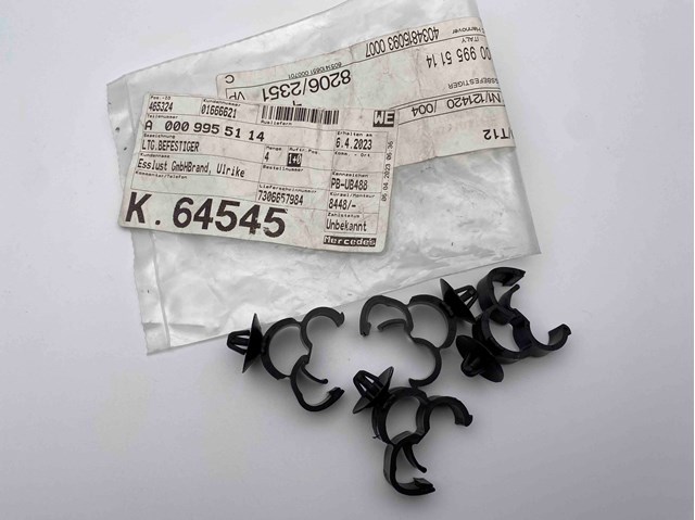 Фіксатор (скоба) проводки A0009955114 MERCEDES