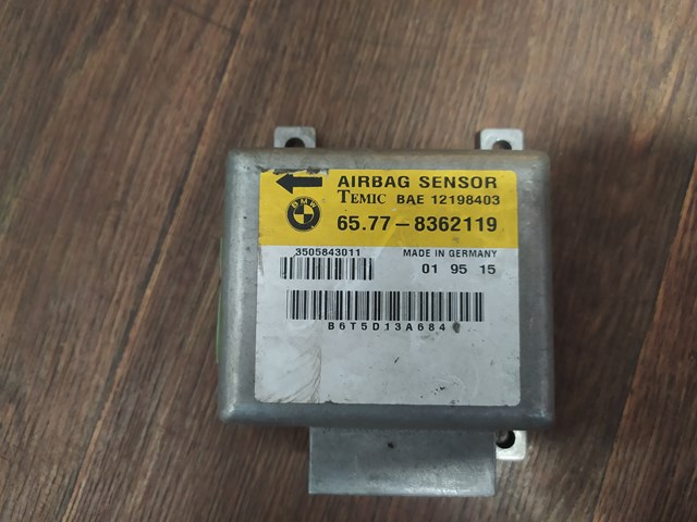 Модуль-процесор управління подушки безпеки 65778362119 BMW