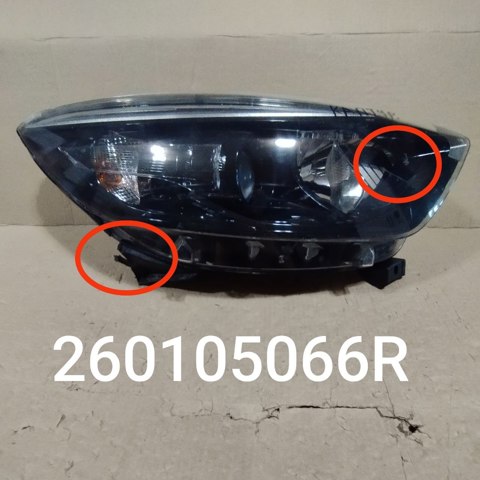 Фара передня права 260105066R RENAULT