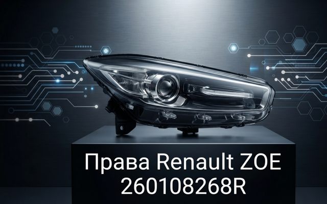 Фара передня права 260108268R RENAULT