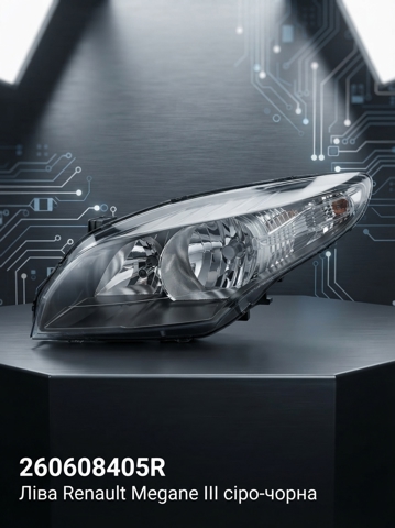 Фара дальнього світла в зборі 260608405R RENAULT