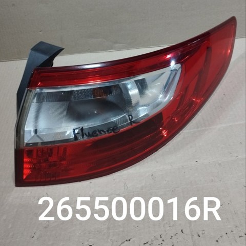 Ліхтар задній правий, зовнішній 265500016R RENAULT