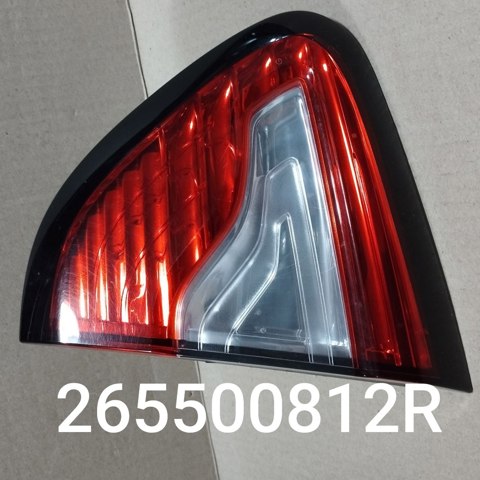 Ліхтар задній внутрішній правий 265500812R RENAULT