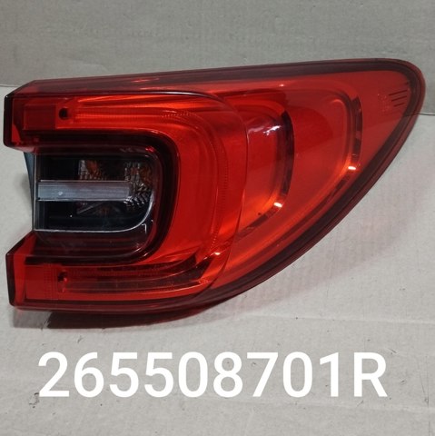 Ліхтар задній правий, зовнішній 265508701R RENAULT