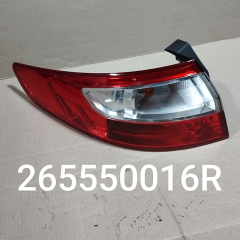 Ліхтар задній лівий, зовнішній 265550016R RENAULT