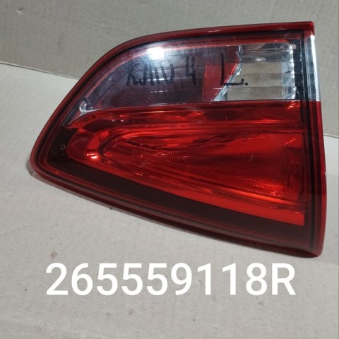 Задня ліва внутрішня фара 265559118R RENAULT
