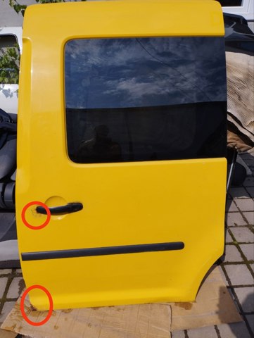 Двері бічні (зсувні), ліва 2K0843107S VAG