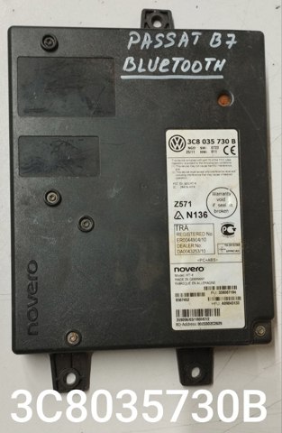 Блок керування Bluetooth 3C8035730B VAG