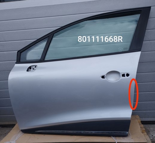 Двері передні, ліві 801017896R RENAULT