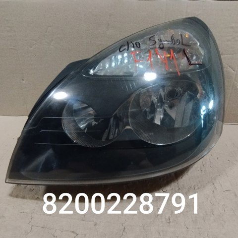 Основна фара в зборі ліва 8200228791 RENAULT
