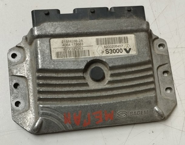 Блок електронного управління 8200298457 RENAULT