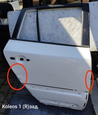Двері задні в зборі 821000027R RENAULT