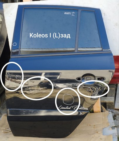 Двері задні, ліві 821010025R RENAULT