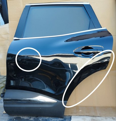 Двері задні 821013004R RENAULT