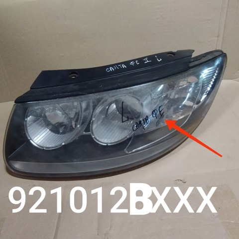 Блок фара ліва 921012BXXX HYUNDAI