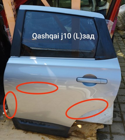 Двері задні, ліві H2101JD0M0 NISSAN