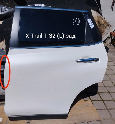 Двері задні H210A4CBMA NISSAN