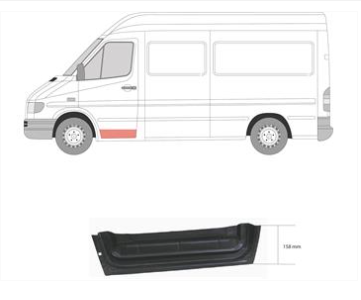 Водійські двері 50624021 POLCAR