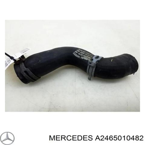 Шланг/патрубок радіатора охолодження, нижній A2465010482 MERCEDES