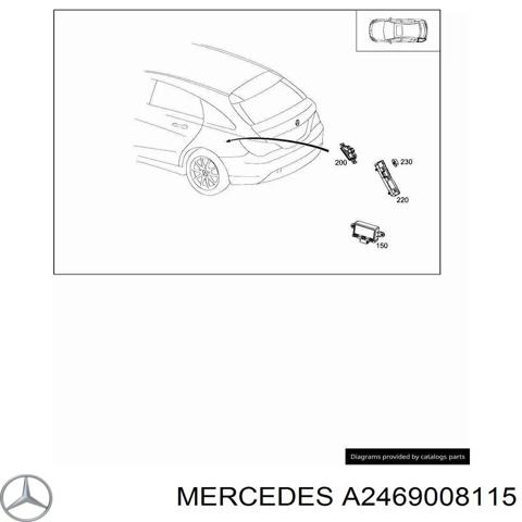 Модуль керування (ЕБУ) повним приводом A2469008115 MERCEDES