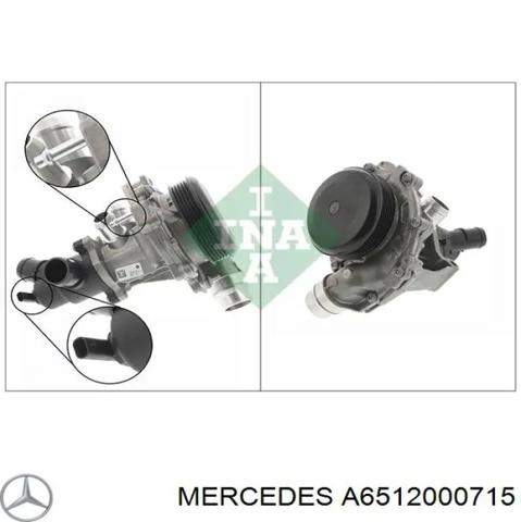 Термостат впускного колектора A6512000715 MERCEDES