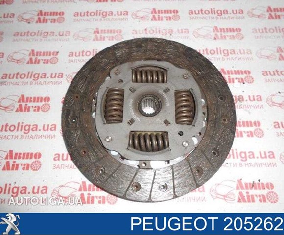 Зчеплення і комплектуючі 205262 PEUGEOT