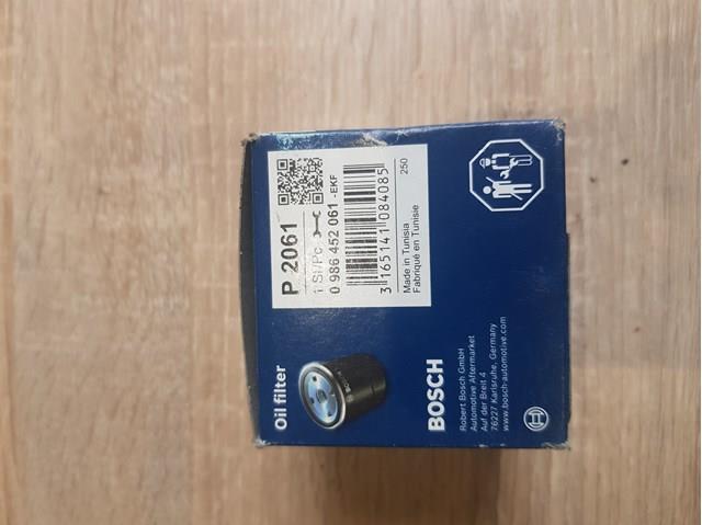 Фільтр масла 0986452061 BOSCH