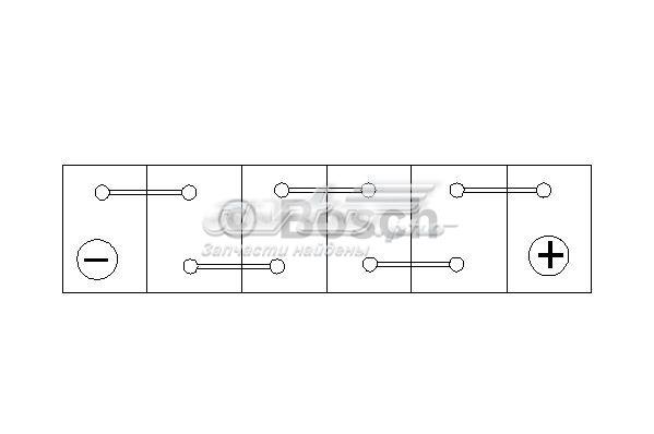 Авто акумулятор 0092S50100 BOSCH