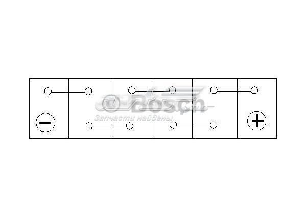 Акумуляторна батарея, АКБ 0092S50150 BOSCH