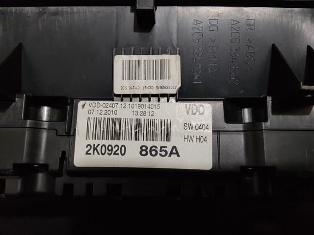 Щиток приладів (комбінація) 2K0920865A VAG