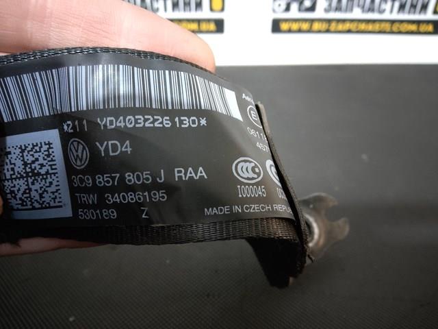 Пасок безпеки задній лівий 3C9857805J VAG