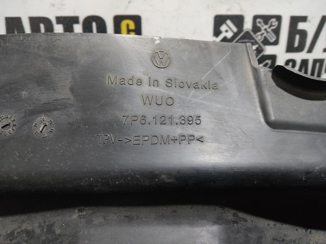 Повітропровід / дефлектор радіатора, лівий 7P6121395 VAG