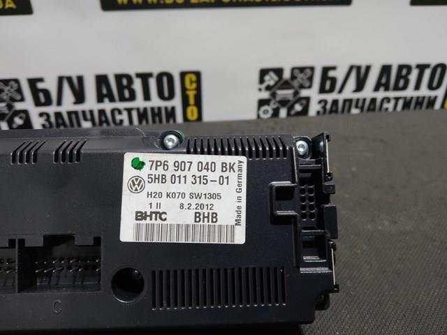 Блок управління кондиціонером 7P6907040BK VAG