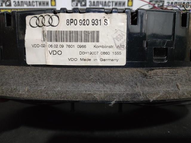 Панель приладів 8P0920931S VAG