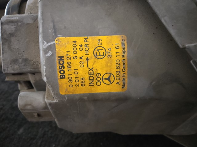 Блок фара ліва A2038201161 MERCEDES