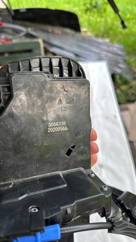 Замок задніх дверей, лівих 13533609 GM