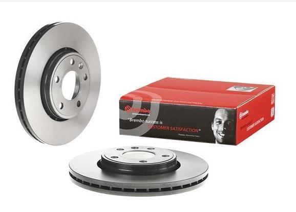 Диск гальмівний передній 09893711 BREMBO