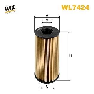 Маслофільтр WL7424 WIX