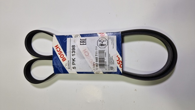 Ремінь приводний, агрегатів 5PK1398 BOSCH