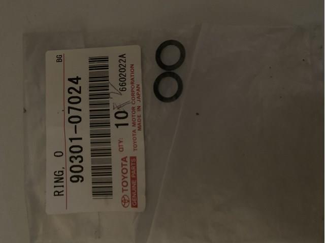 Ущільнююче кільце форсунок інжектора 9030107024 TOYOTA