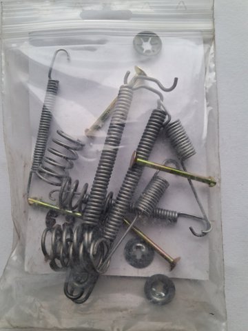Колодки гальмівні задні, барабанні 0629 QUICK BRAKE