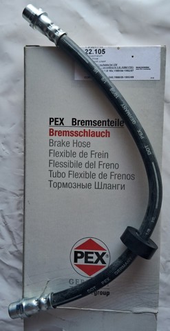 Гнучка гальмівна трубка передня 22105 PEX