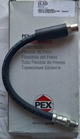 Гнучка гальмівна трубка задня 32322 PEX