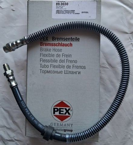 Шланг гальмівний передній 890030 PEX