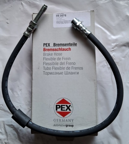 Шланг гальмівний передній 890076 PEX