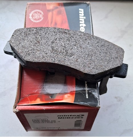 Гальмівні колодки MDB2265 MINTEX