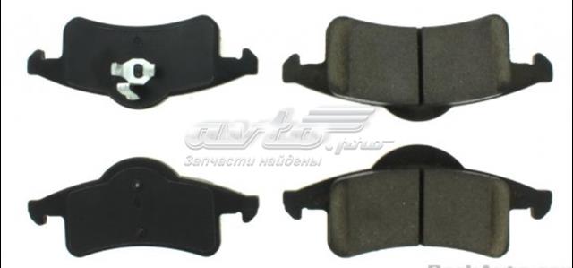 Комплект задніх колодок 10207910 CENTRIC PARTS