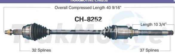 Привід правий 4578884AB CHRYSLER