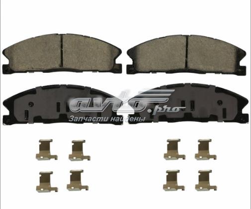 Колодки передні ZD1611 WAGNER